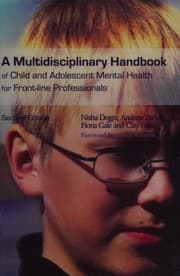 Tapa de A multidisciplinary handbook of child and adolescent mental health for front-line professionals