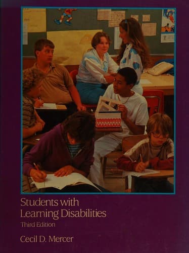 Tapa de Students with learning disabilities