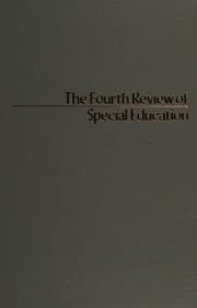 Tapa de The Fourth review of special education