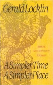 Tapa de A simpler time, a simpler place