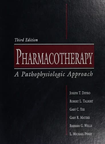 Tapa de Pharmacotherapy