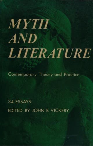 Tapa de Myth and literature