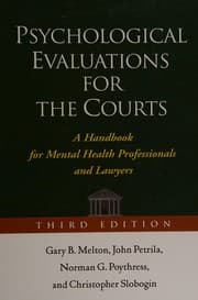 Tapa de Psychological evaluations for the courts