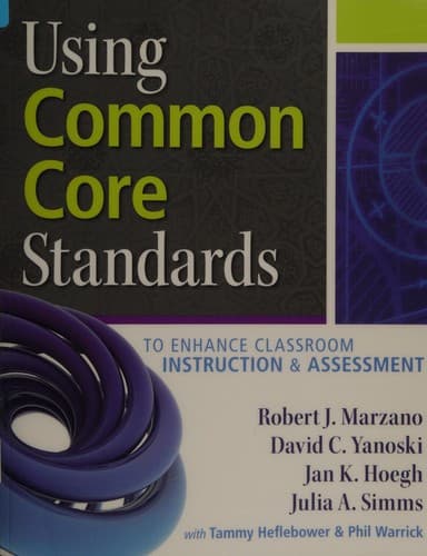 Tapa de Using common core standards to enhance classroom instruction & assessment