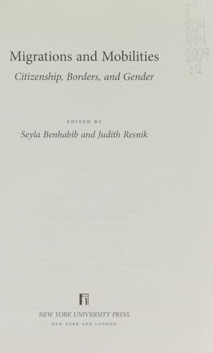 Tapa de Migrations and mobilities