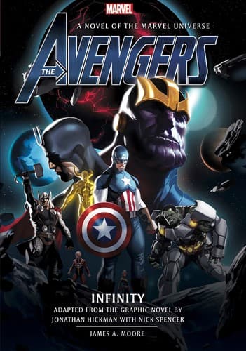 Tapa de The Avengers. Infinity