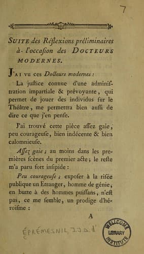 Tapa de Suite des Réflexions