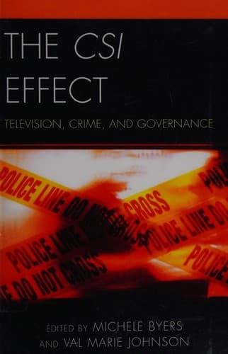 Tapa de The CSI effect