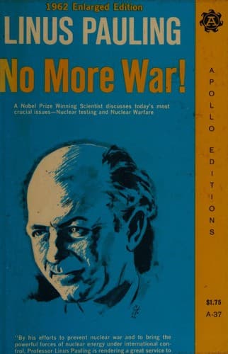 Tapa de No more war!