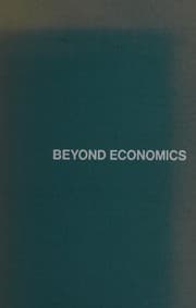 Tapa de Beyond economics