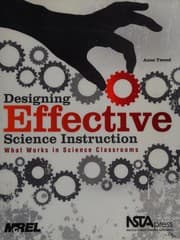 Tapa de Designing effective science instruction