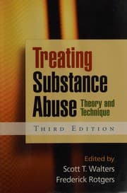 Tapa de Treating substance abuse