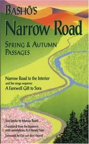 Tapa de Bashō's Narrow road