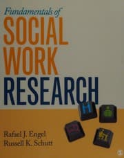Tapa de Fundamentals of social work research