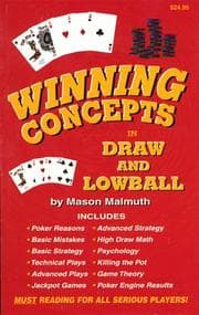 Tapa de Winning concepts in draw and lowball