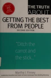 Tapa de The truth about getting the best from people