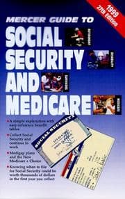 Tapa de 1999 Mercer Guide to Social Security and Medicare