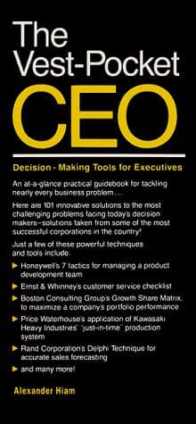 Tapa de The Vest-Pocket CEO