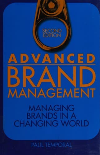 Tapa de Advanced brand management
