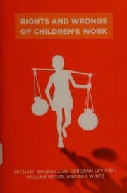 Tapa de Rights and wrongs of children's work