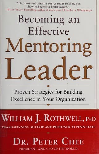 Tapa de Becoming an effective mentoring leader