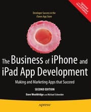 Tapa de The business of iPhone and iPad app development