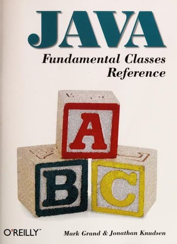 Tapa de Java fundamental classes reference