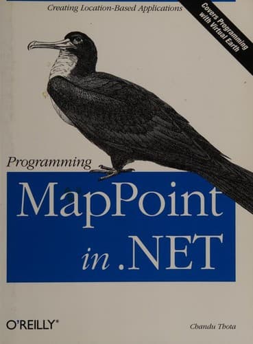 Tapa de Programming MapPoint in .NET
