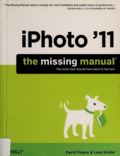 Tapa de iPhoto '11