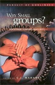 Tapa de Why small groups?