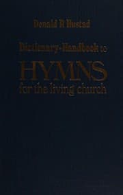 Tapa de Dictionary Handbook to Hymns for the Living Church (No. 768)