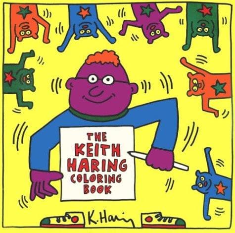 Tapa de Keith Haring Coloring Book