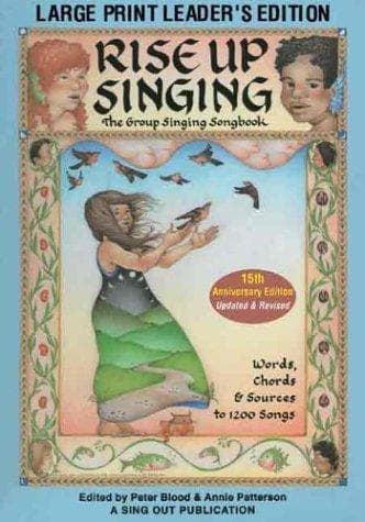 Tapa de Rise up Singing