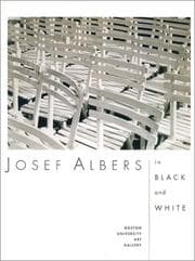 Tapa de Josef Albers in Black and White