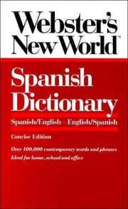 Tapa de Webster's New World Spanish Dictionary