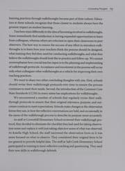 Tapa de Engaging teachers in classroom walkthroughs