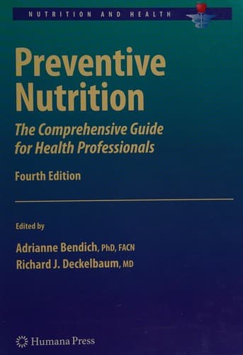 Tapa de Preventive nutrition