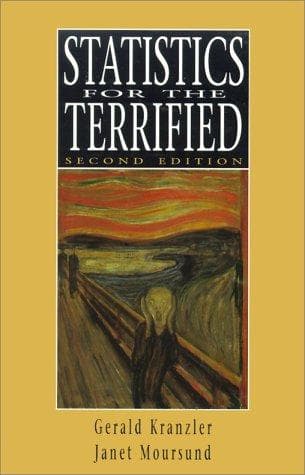 Tapa de Statistics for the terrified