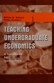 Tapa de Teaching undergraduate economics