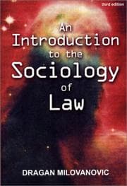 Tapa de An introduction to the sociology of law