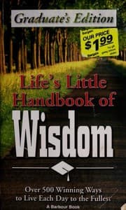 Tapa de Life's Little Handbook of Wisdom Graduate's Edition