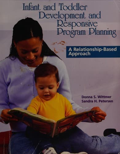 Tapa de Infant and toddler development and responsive program planning