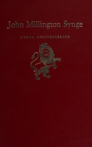 Tapa de John Millington Synge