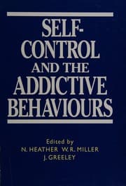 Tapa de Self-control and the addictive behaviours