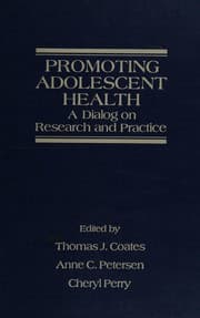 Tapa de Promoting adolescent health