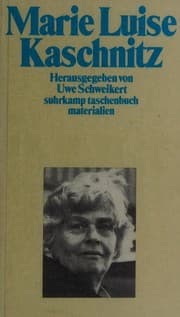 Tapa de Marie Luise Kaschnitz