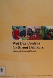 Tapa de Wet day centres for street drinkers