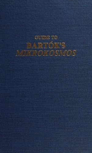 Tapa de Guide to Bartok's Mikrokosmos
