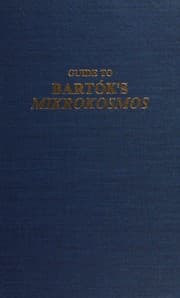 Tapa de Guide to Bartok's Mikrokosmos