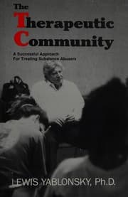 Tapa de The therapeutic community